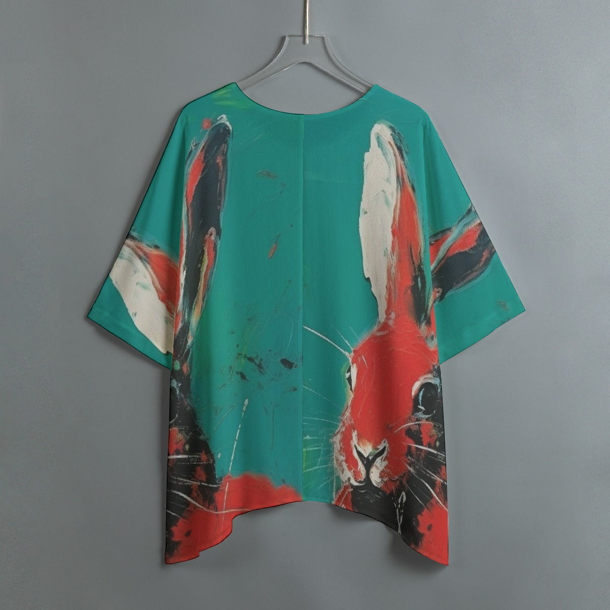 All-Over Print Women's Bat Sleeve Shirt