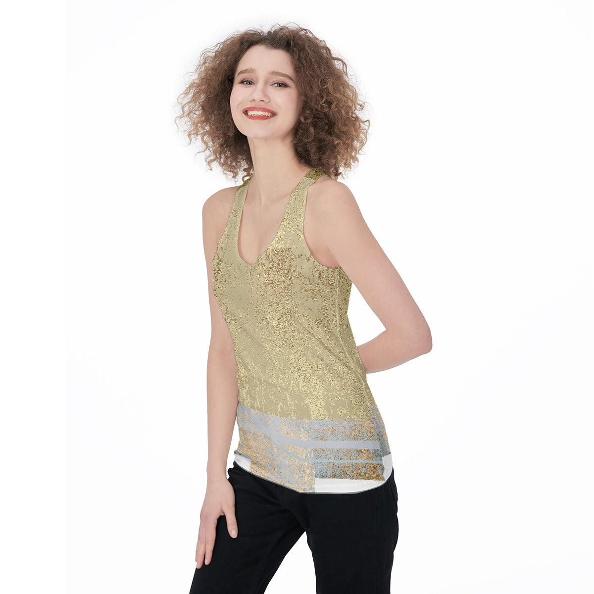 All-Over Print Women's Racerback Tank Top
