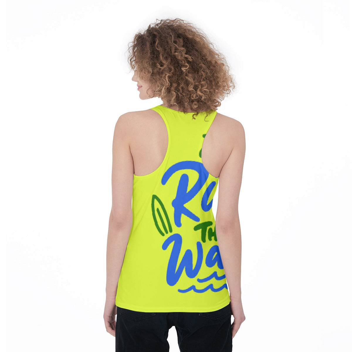 All-Over Print Women's Racerback Tank Top