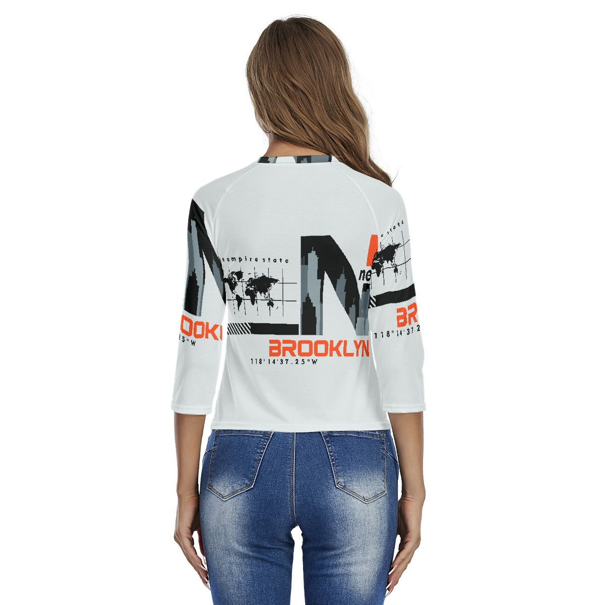 All-Over Print Women's Raglan Sleeves T-shirts