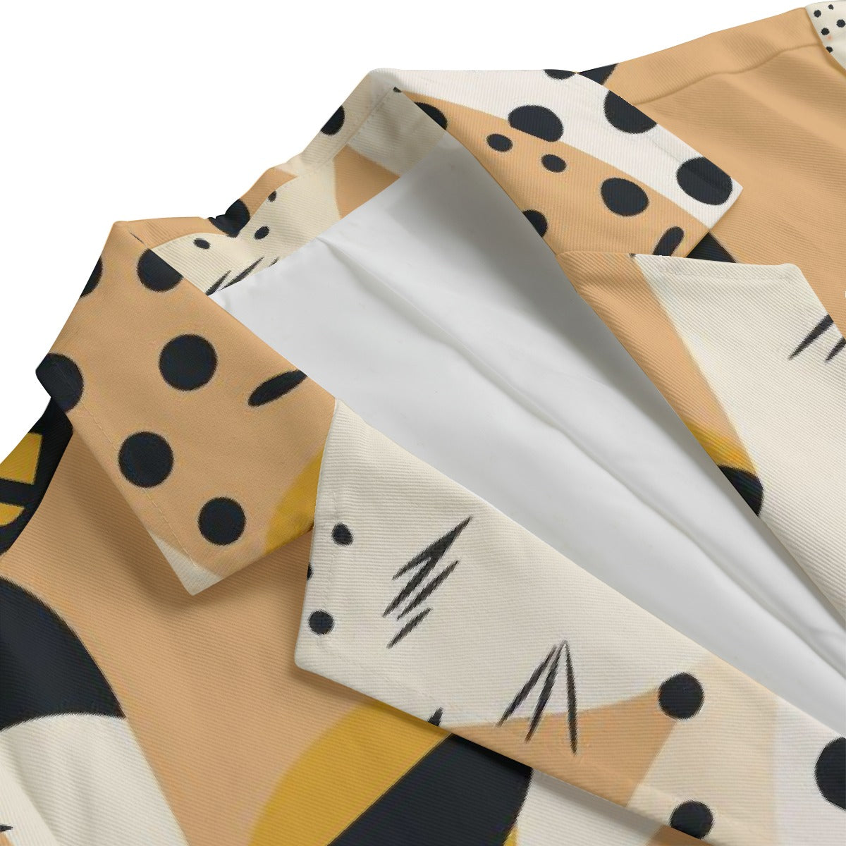 All-Over Print Women's Leisure Blazer