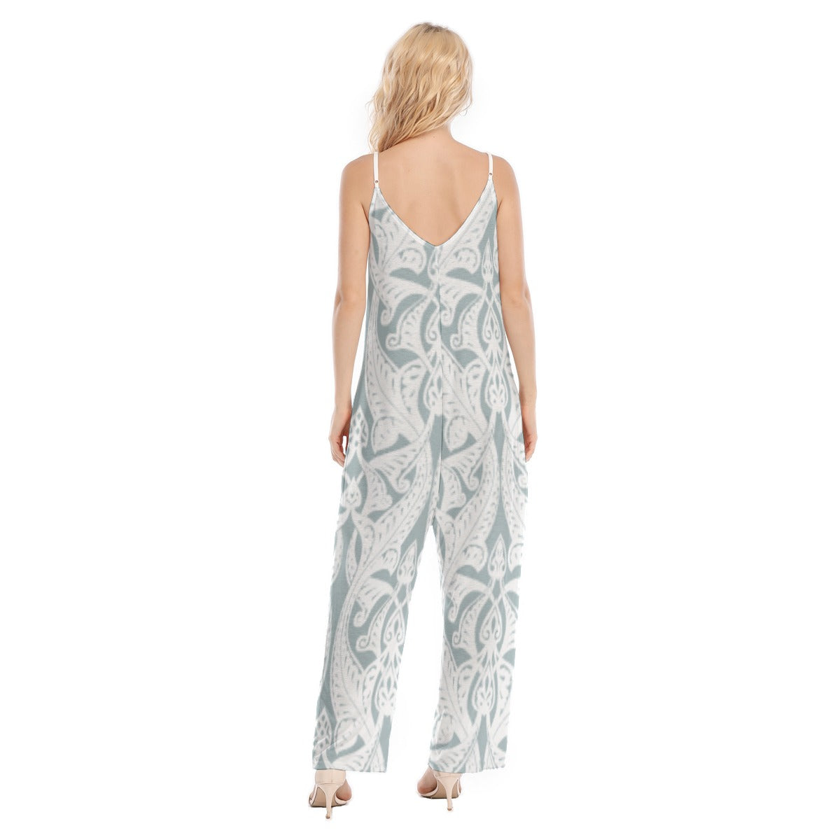 All-Over Print Women's Loose Cami Jumpsuit