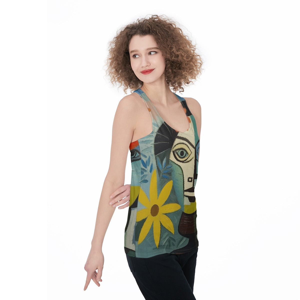 All-Over Print Women's Racerback Tank Top