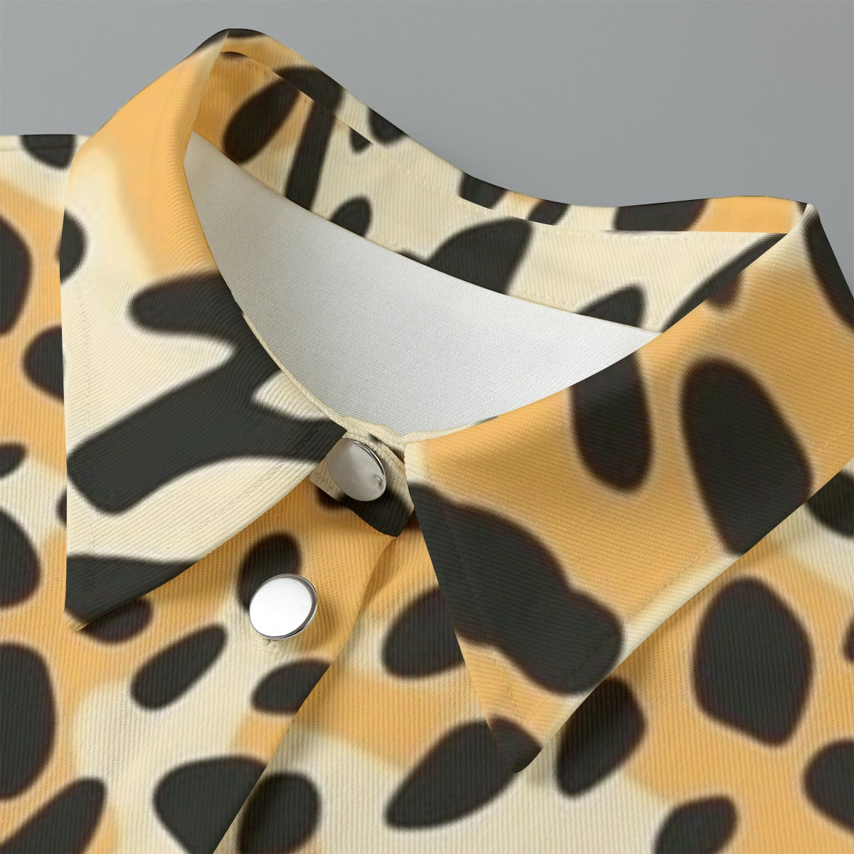 All-Over Print Women's Cropped Jacket | 245GSM Cotton