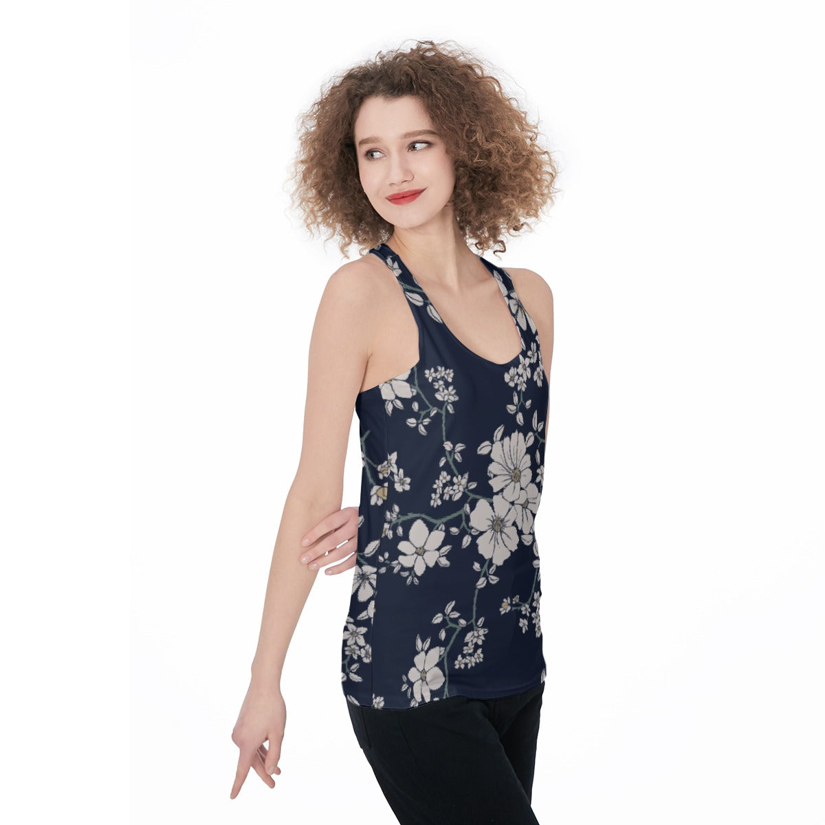 All-Over Print Women's Racerback Tank Top