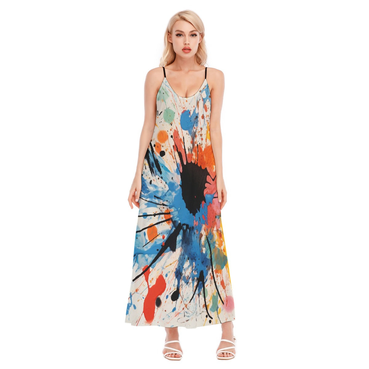 All-Over Print Women's Sling Dress
