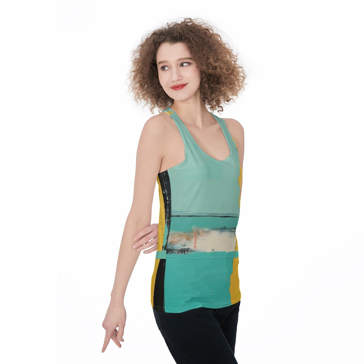 All-Over Print Women's Racerback Tank Top