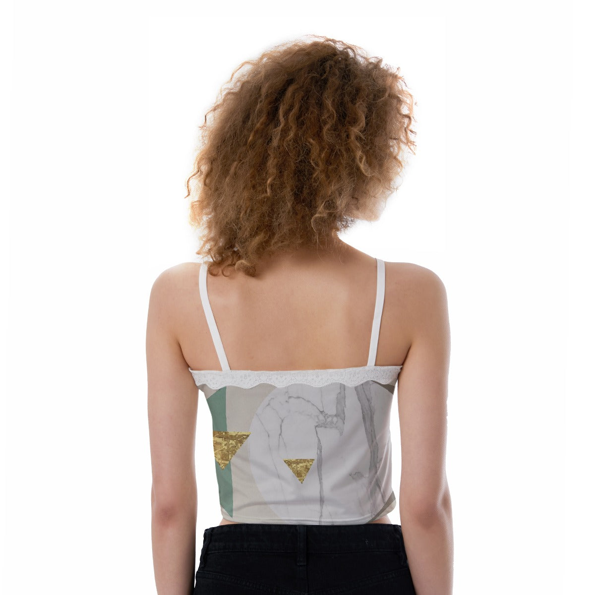 All-Over Print Women's Lace Camisole