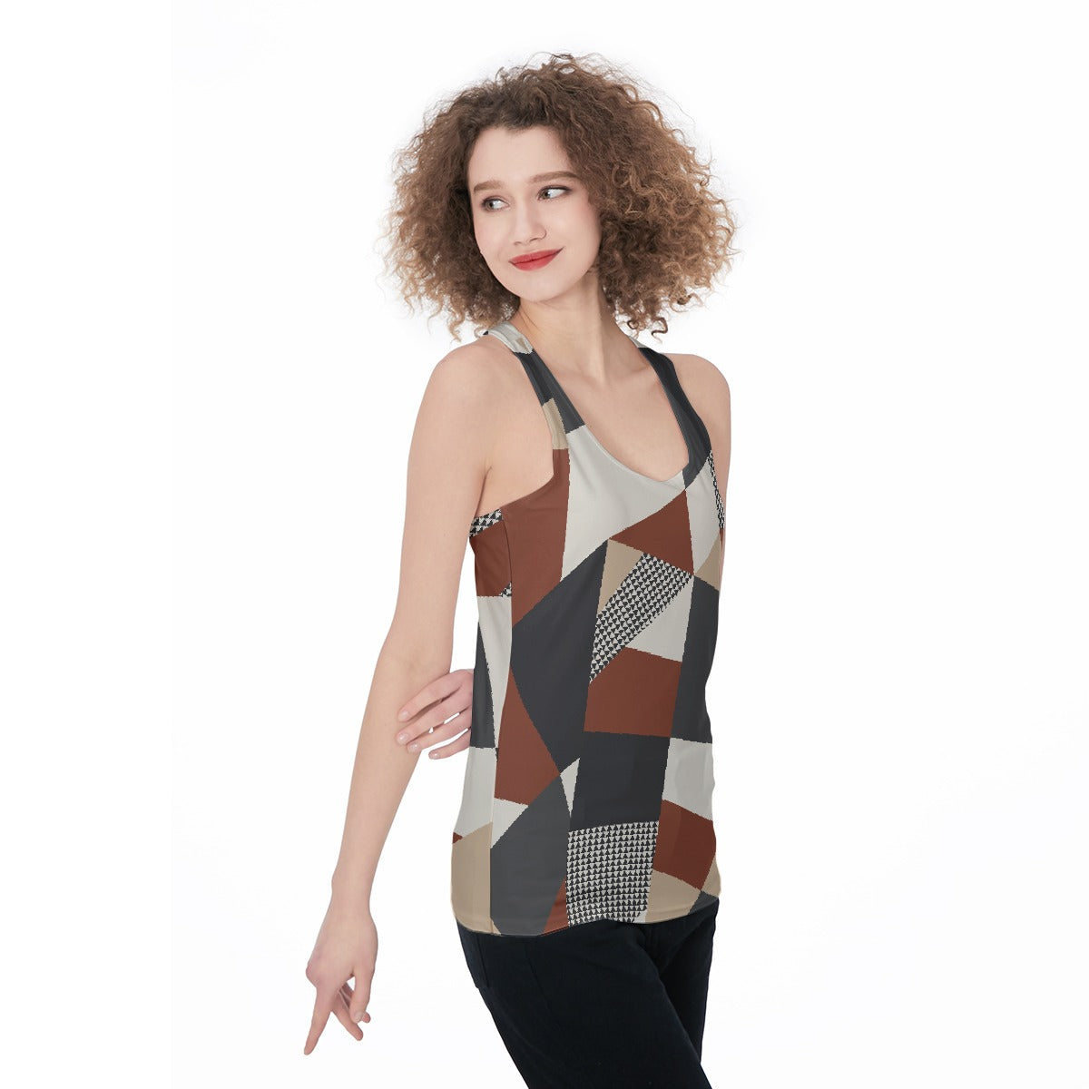 All-Over Print Women's Racerback Tank Top
