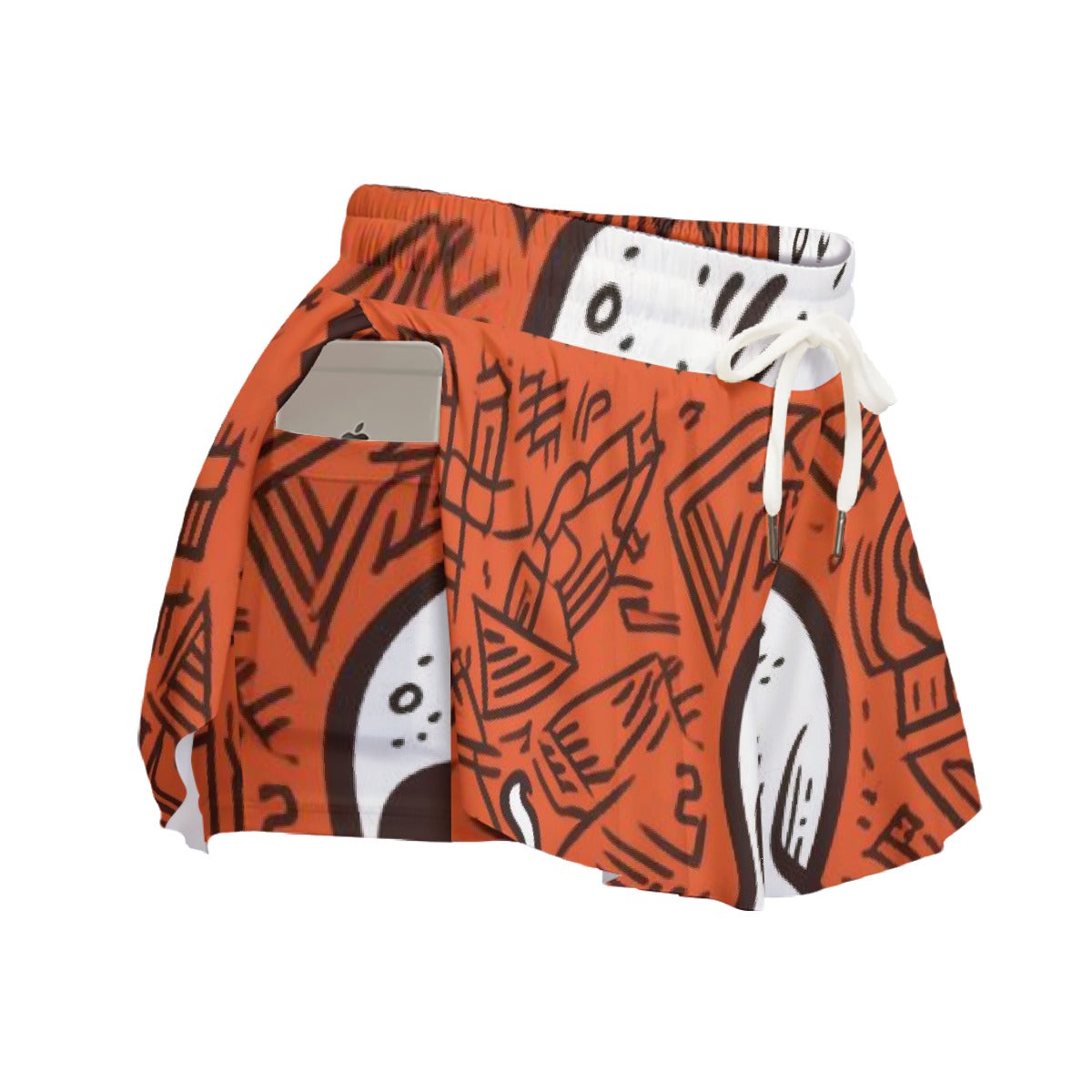 All-Over Print Women's Sport Skorts With Pocket