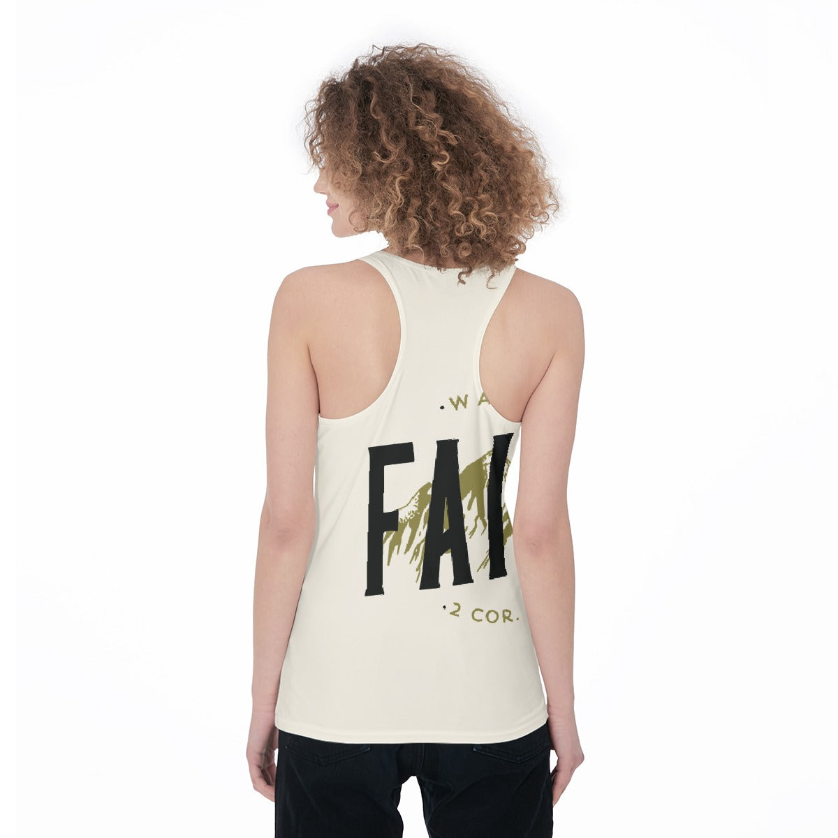 All-Over Print Women's Racerback Tank Top