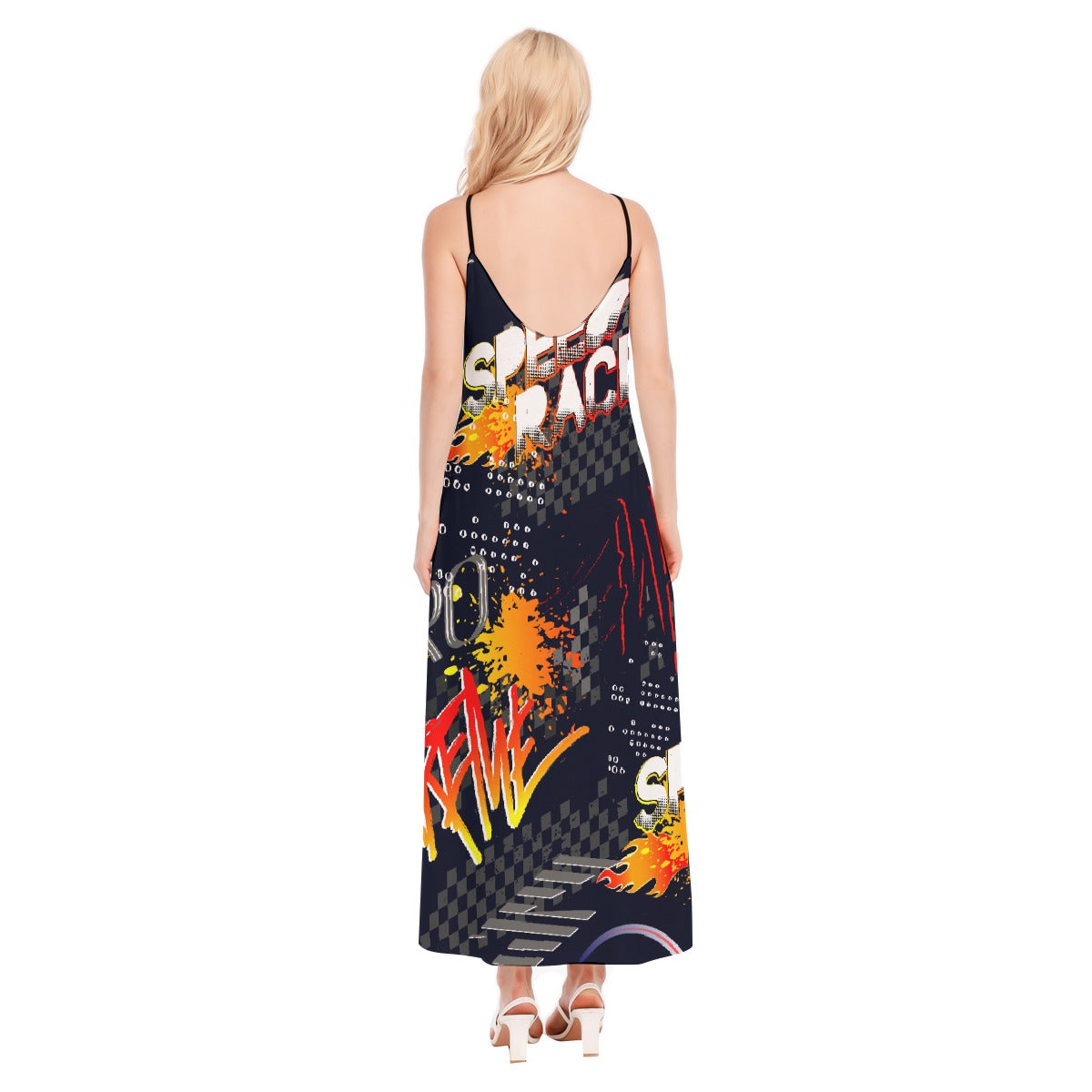All-Over Print Women's Sling Dress