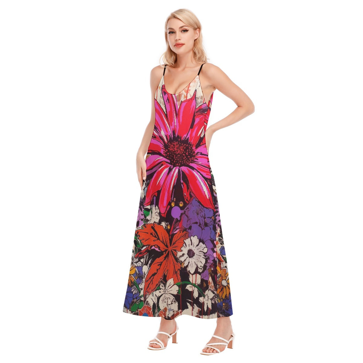 All-Over Print Women's Sling Dress