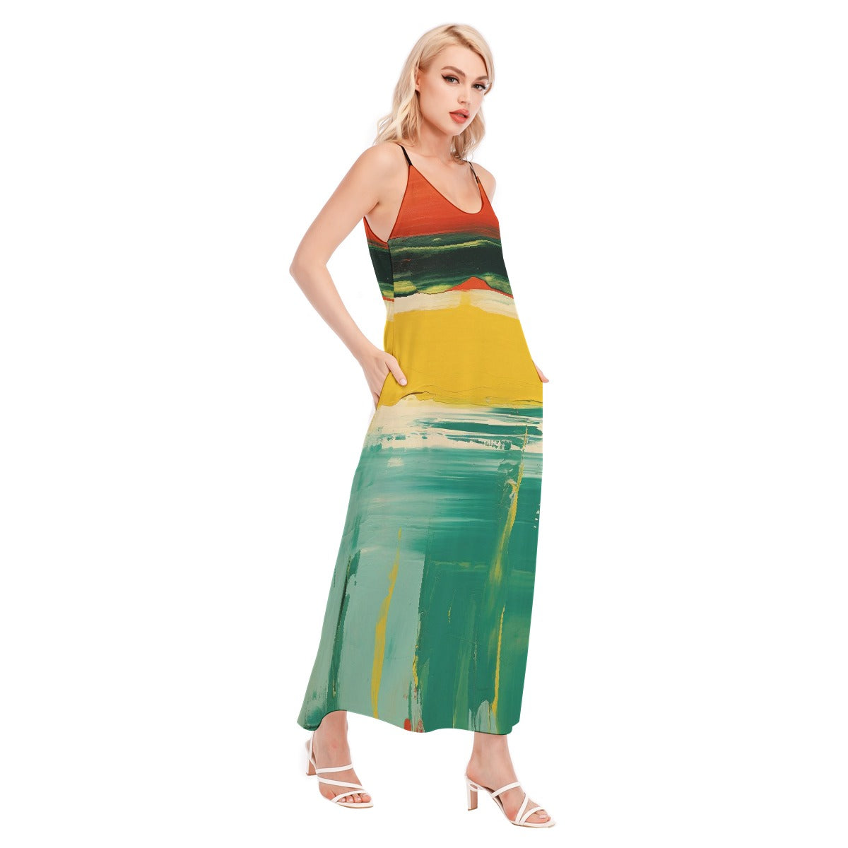All-Over Print Women's Sling Dress