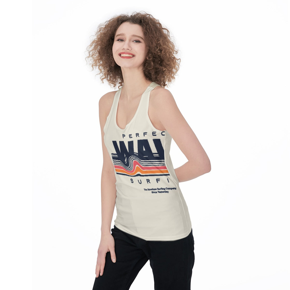 All-Over Print Women's Racerback Tank Top