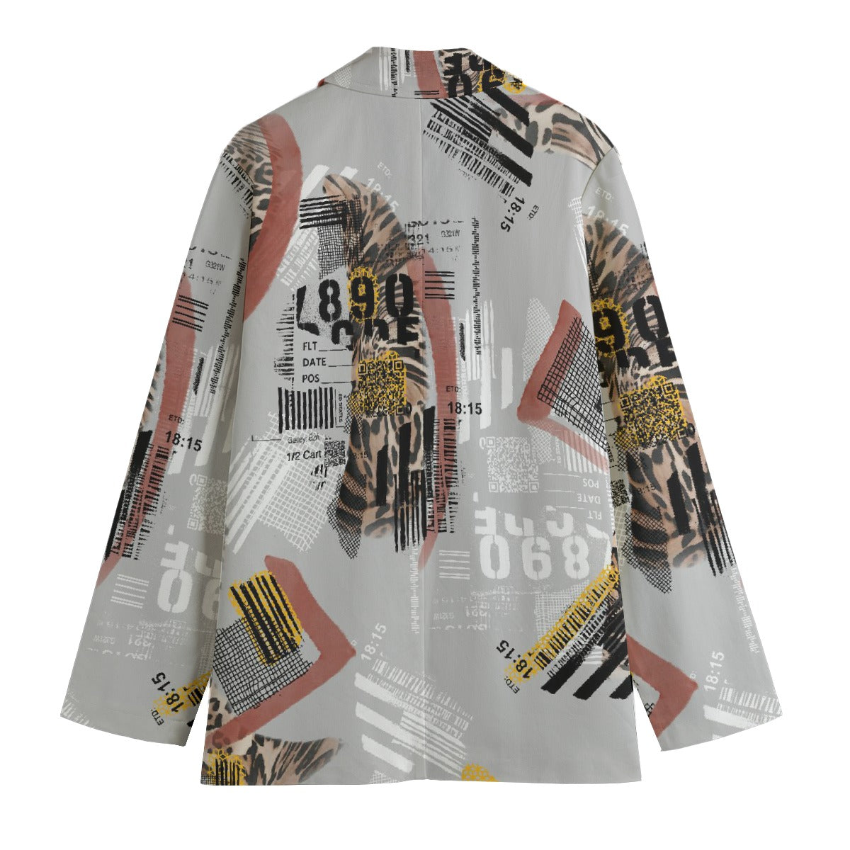 All-Over Print Women's Leisure Blazer
