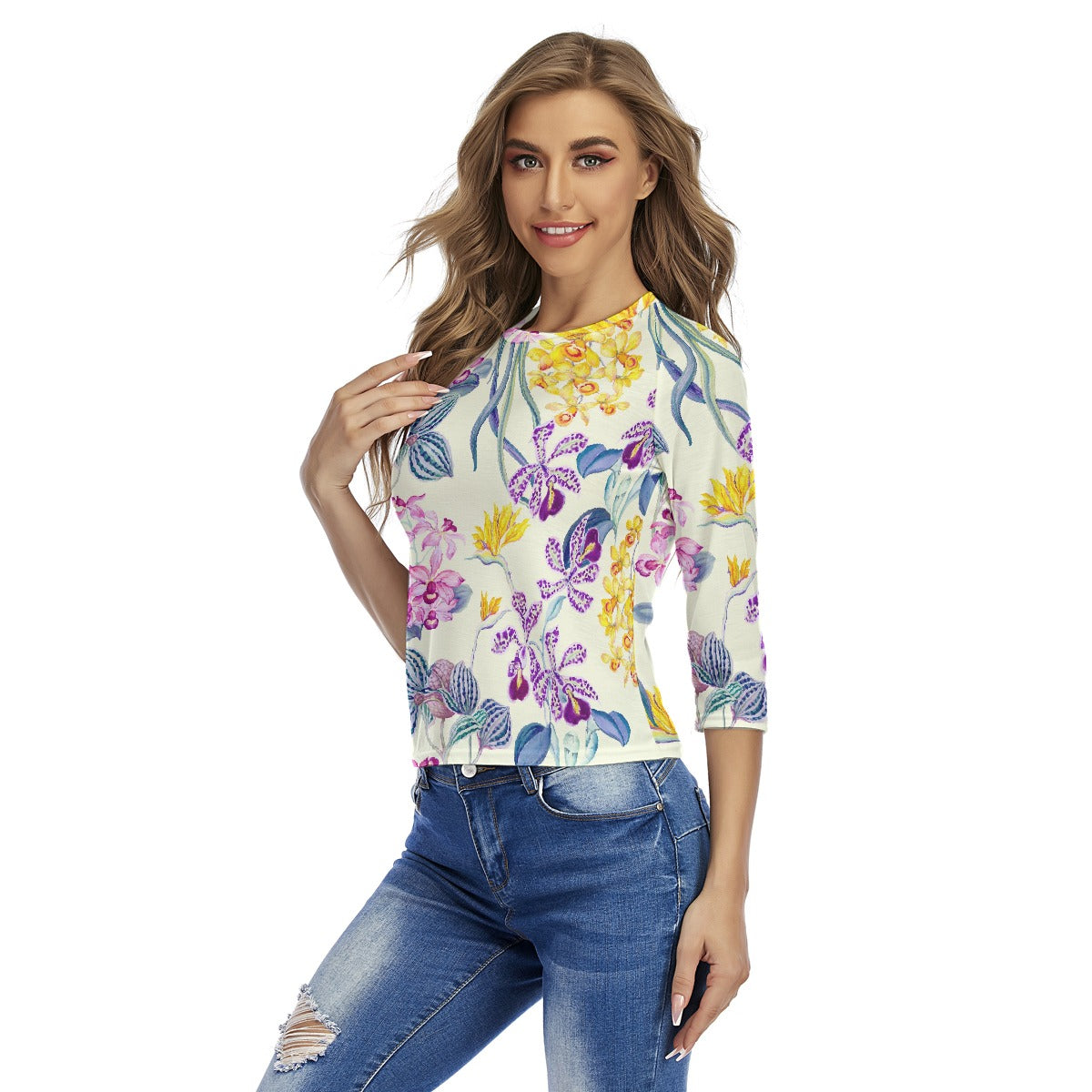All-Over Print Women's Raglan Sleeves T-shirts