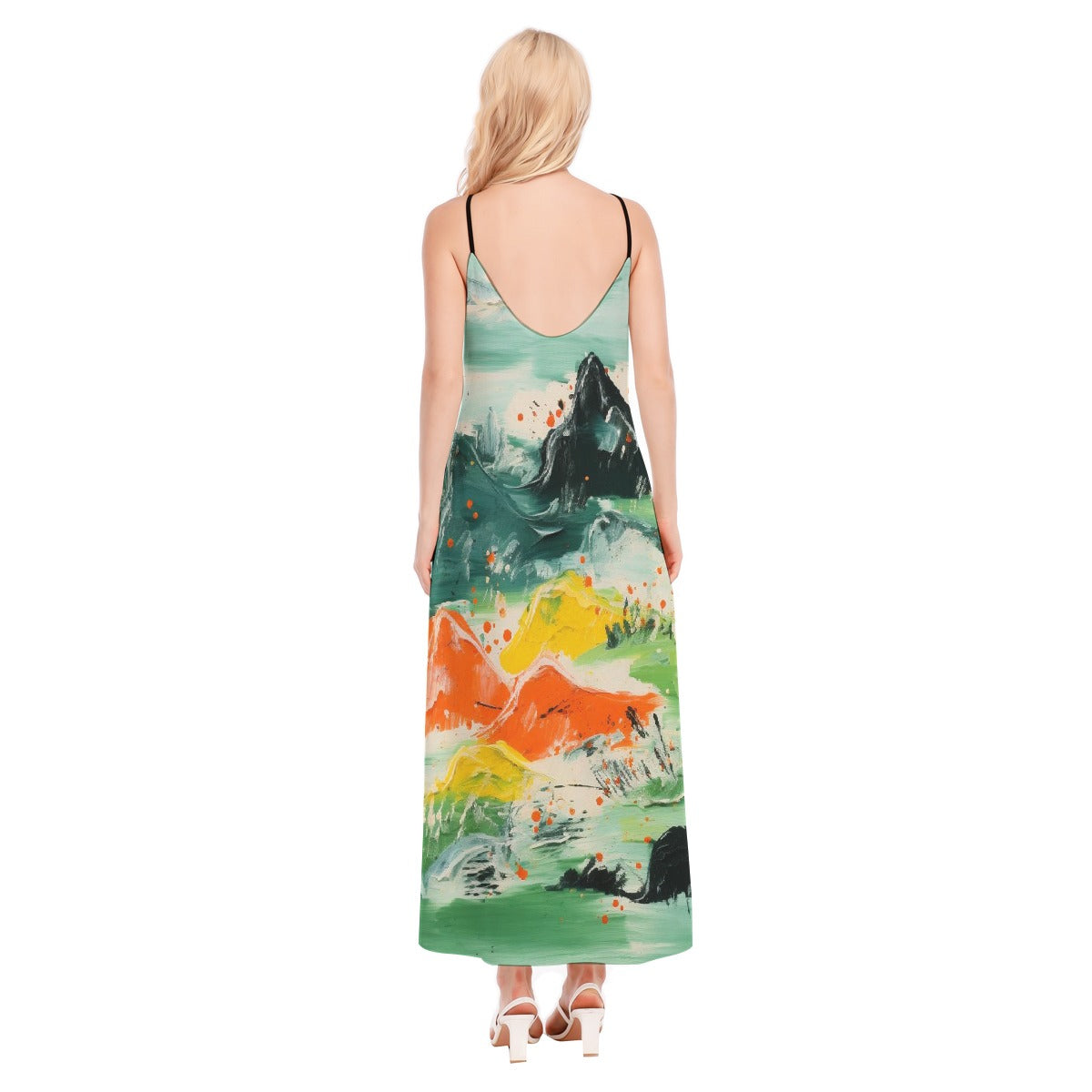 All-Over Print Women's Sling Dress