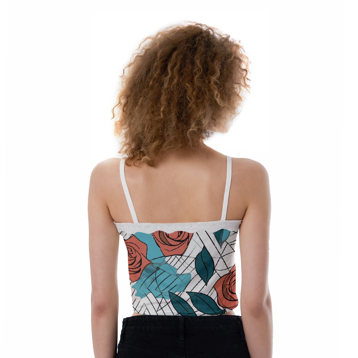 All-Over Print Women's Lace Camisole