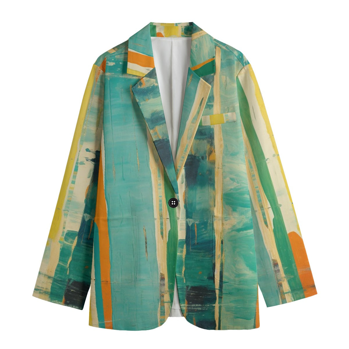 All-Over Print Women's Leisure Blazer