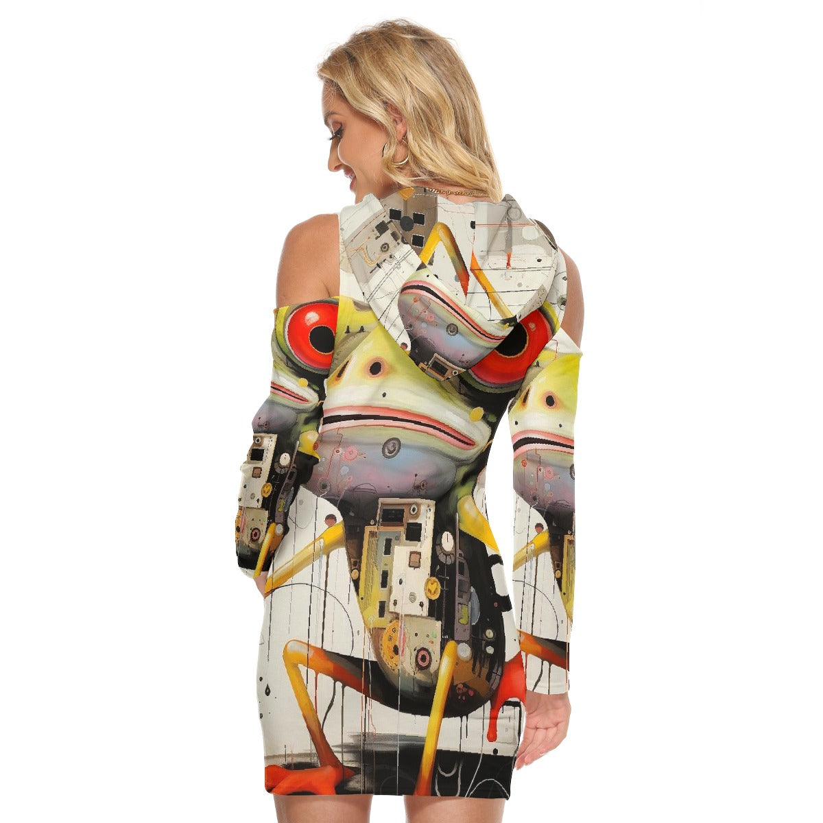 All-Over Print Women's Tight Dress