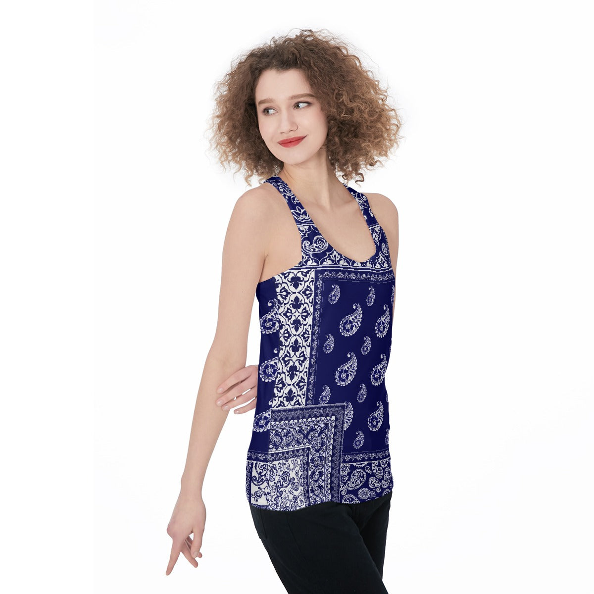 All-Over Print Women's Racerback Tank Top