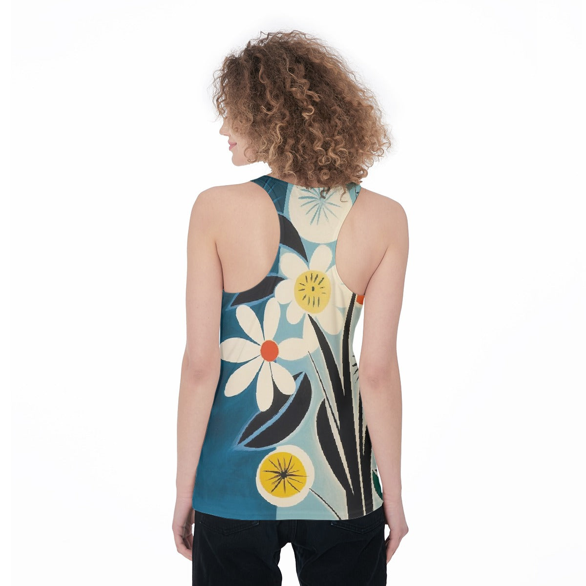All-Over Print Women's Racerback Tank Top