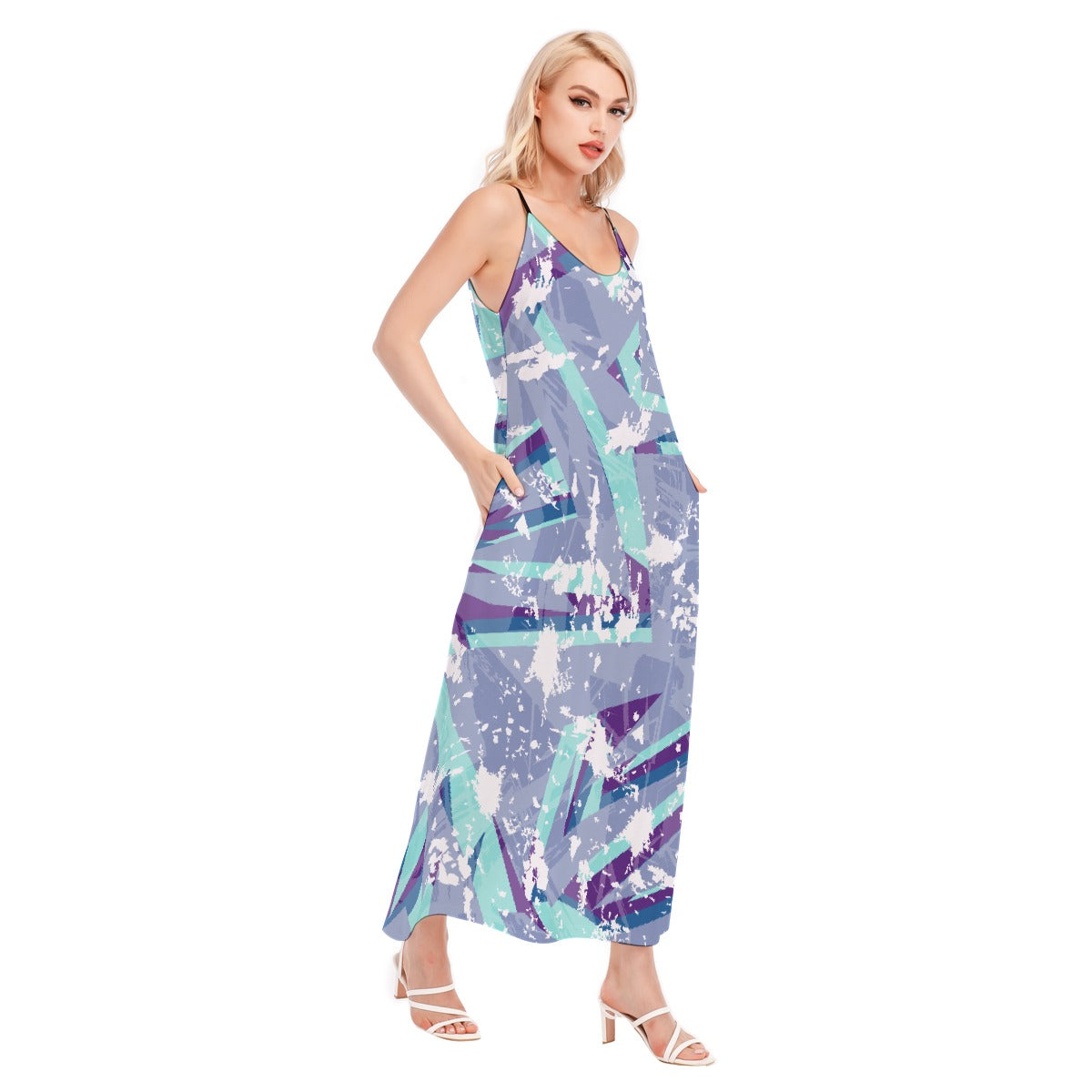 All-Over Print Women's Sling Dress