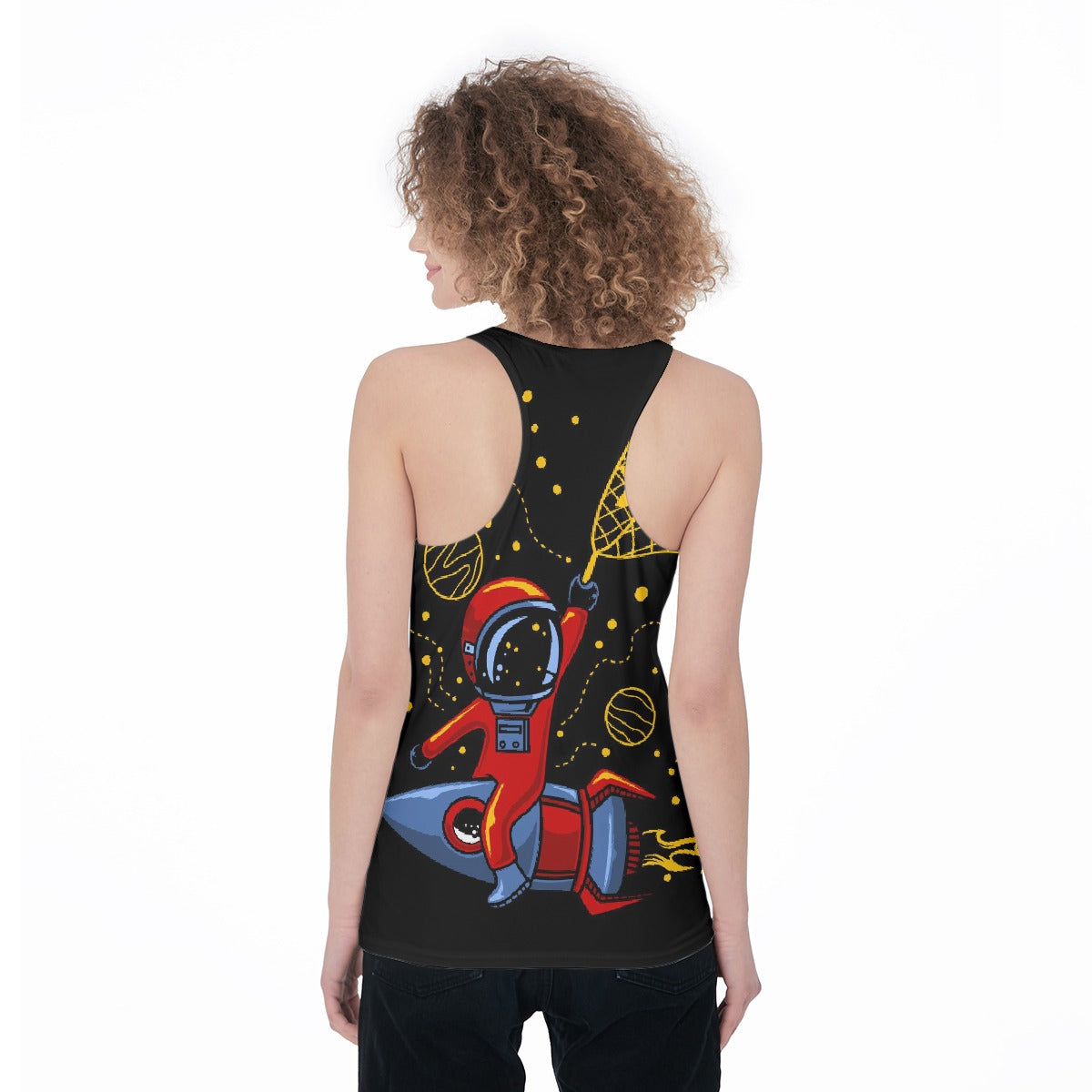 All-Over Print Women's Racerback Tank Top