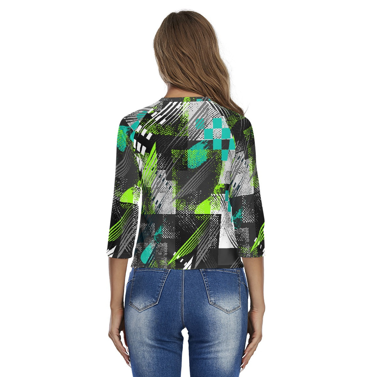 All-Over Print Women's Raglan Sleeves T-shirts
