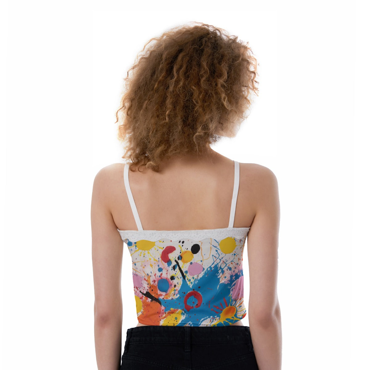 All-Over Print Women's Lace Camisole