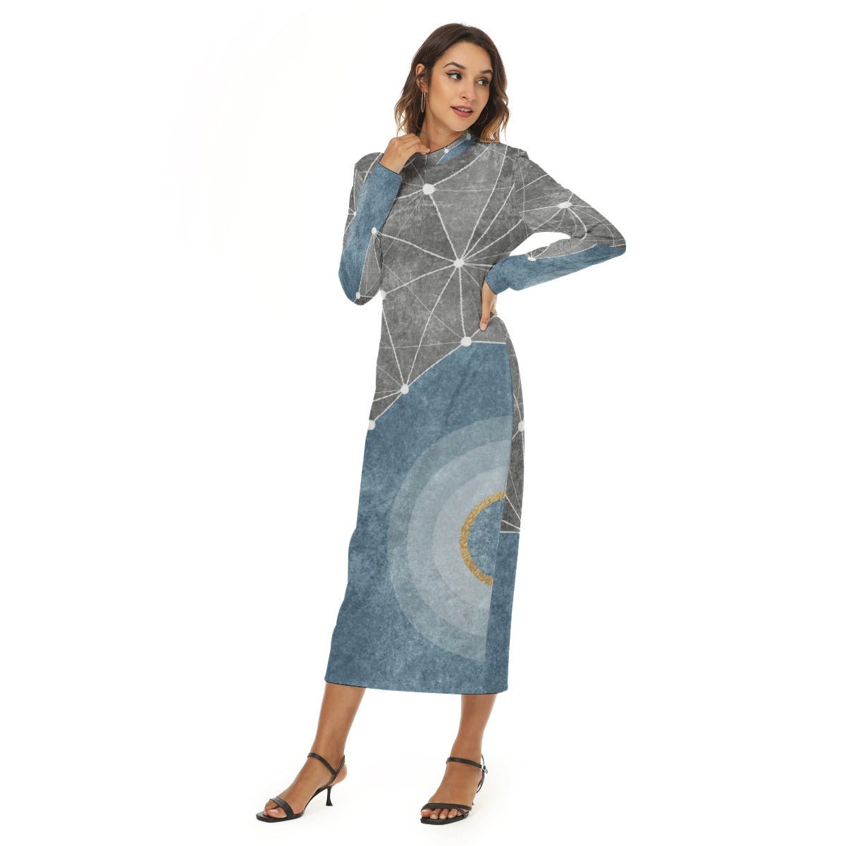 All-Over Print Women's Hip Dress