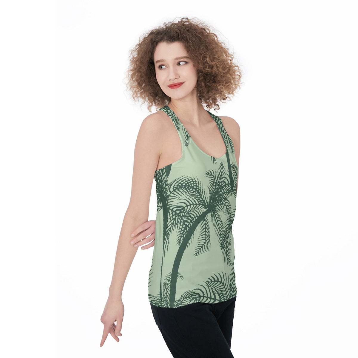 All-Over Print Women's Racerback Tank Top