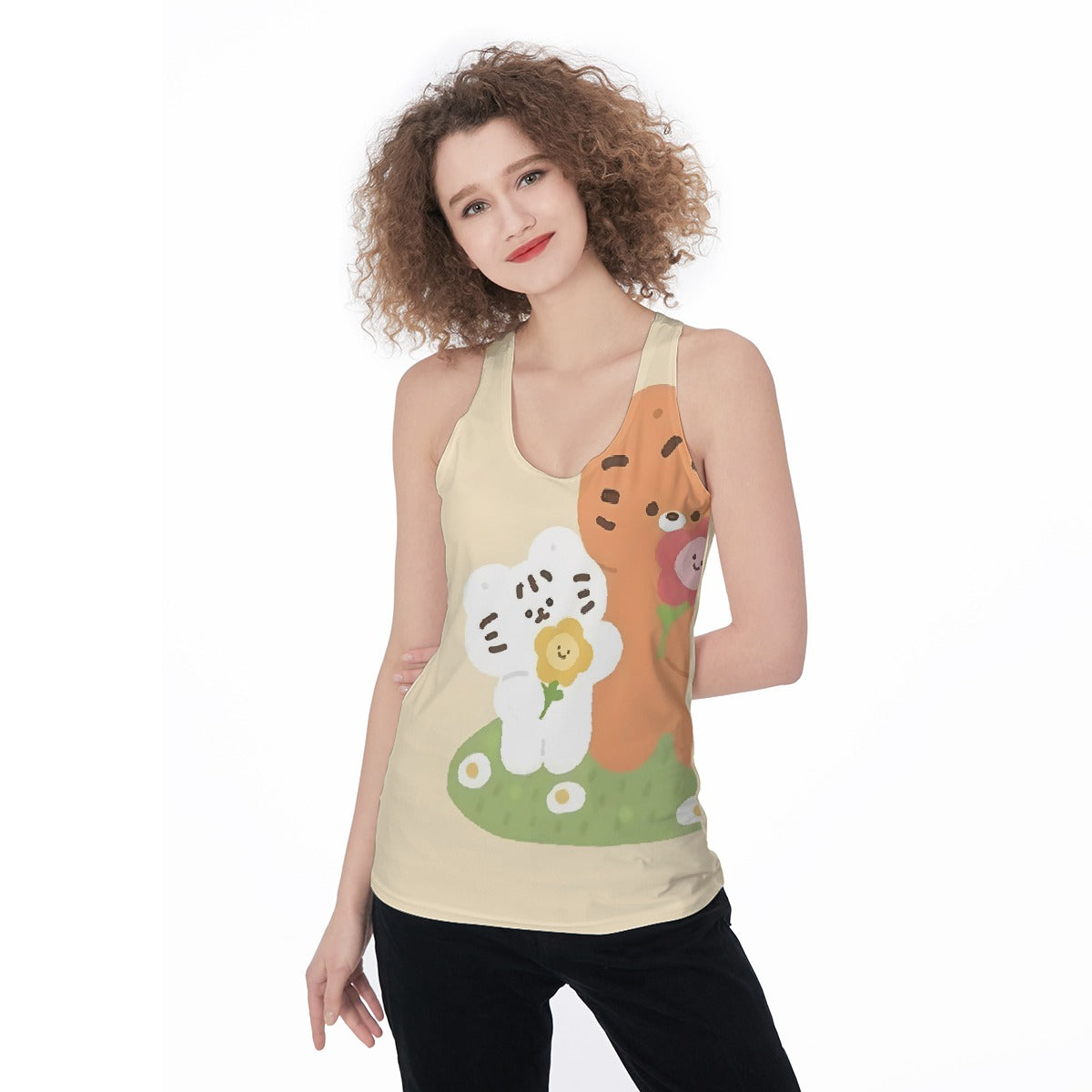 All-Over Print Women's Racerback Tank Top