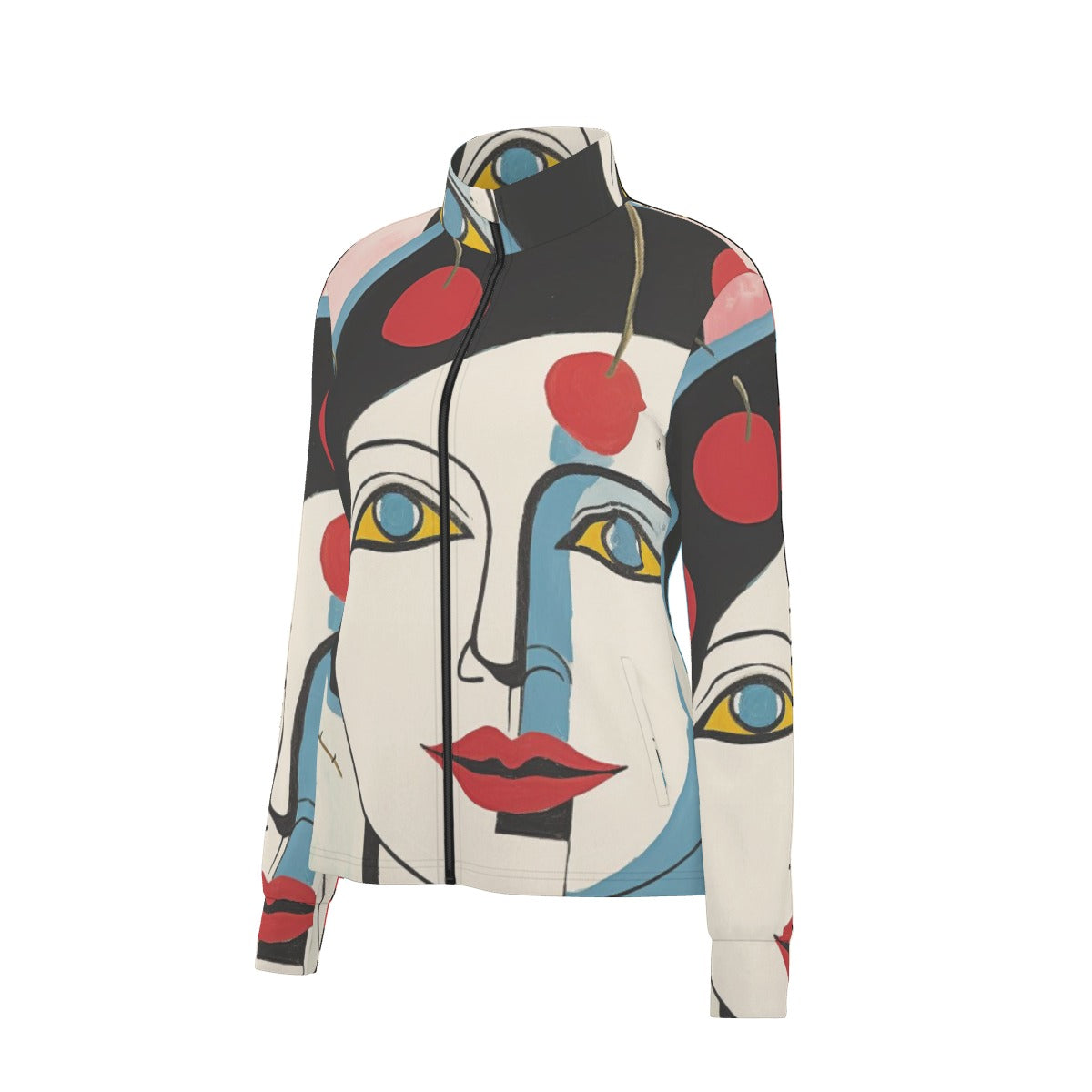 All-Over Print Women's Long Sleeve Thumbhole Jacket