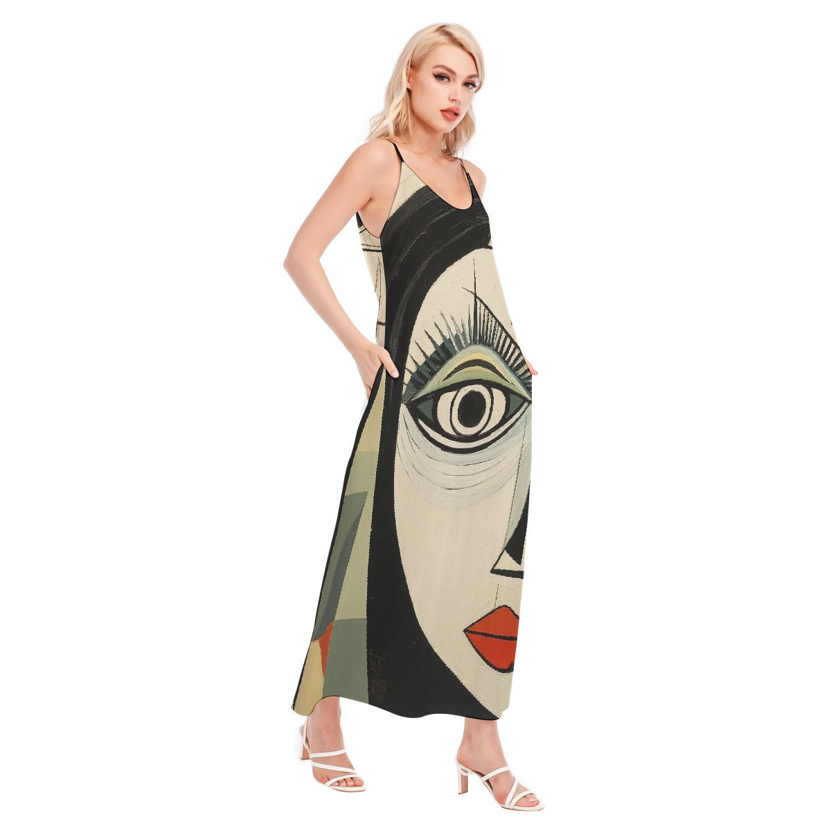 All-Over Print Women's Sling Dress