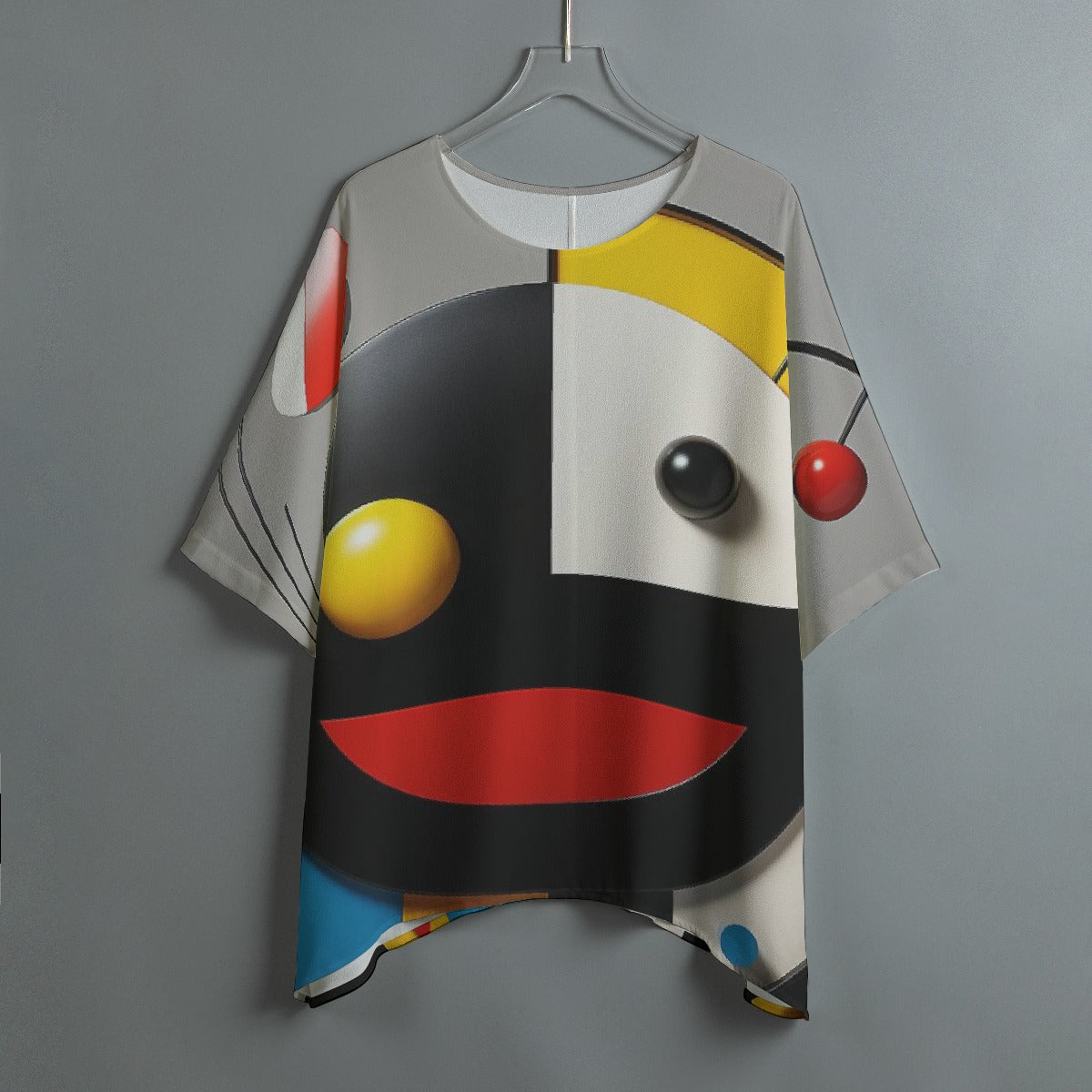 All-Over Print Women's Bat Sleeve Shirt