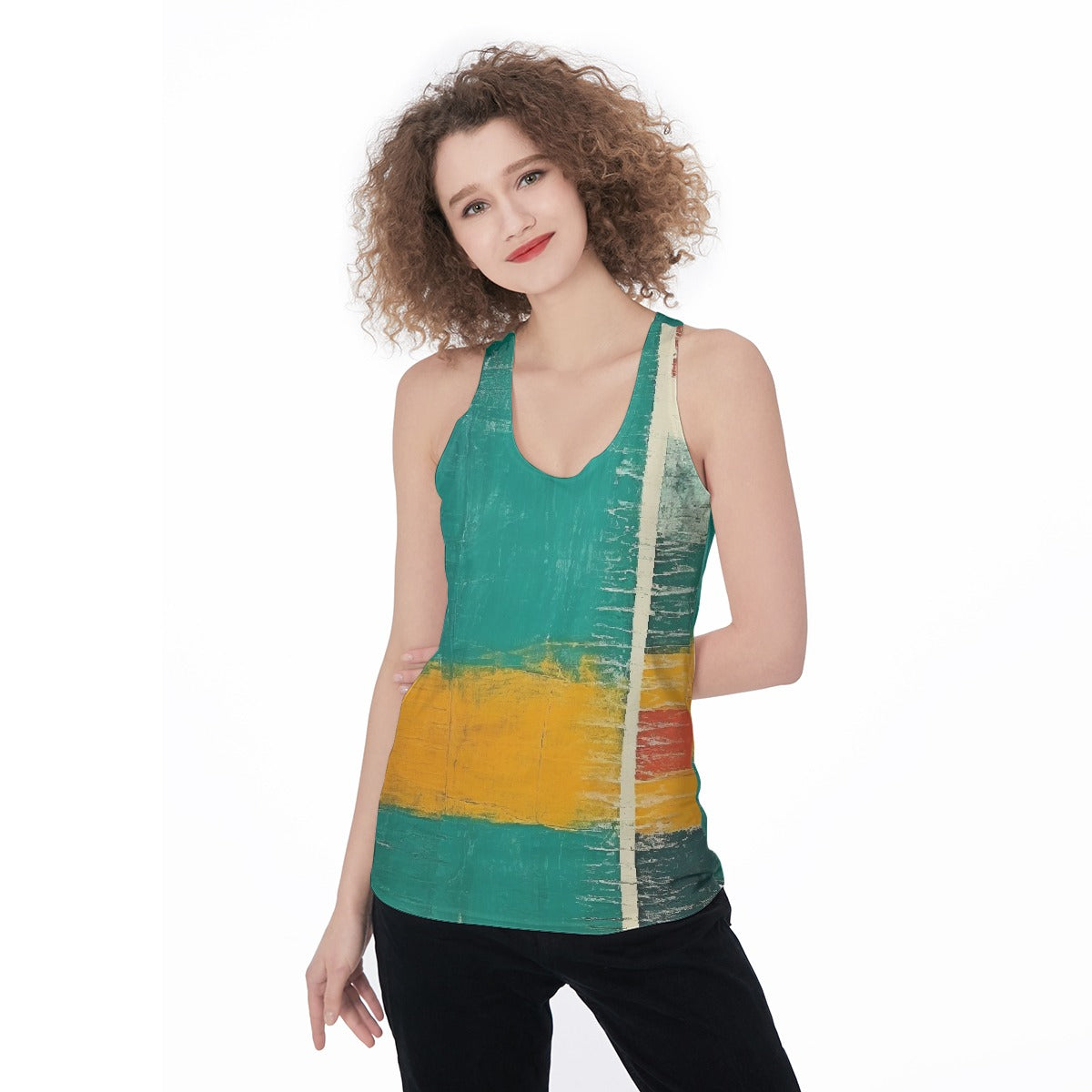 All-Over Print Women's Racerback Tank Top