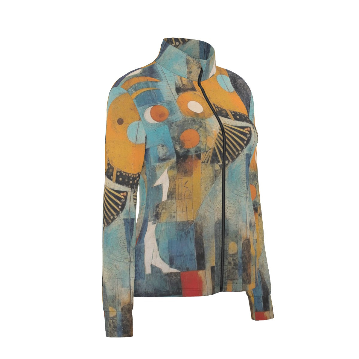 All-Over Print Women's Long Sleeve Thumbhole Jacket