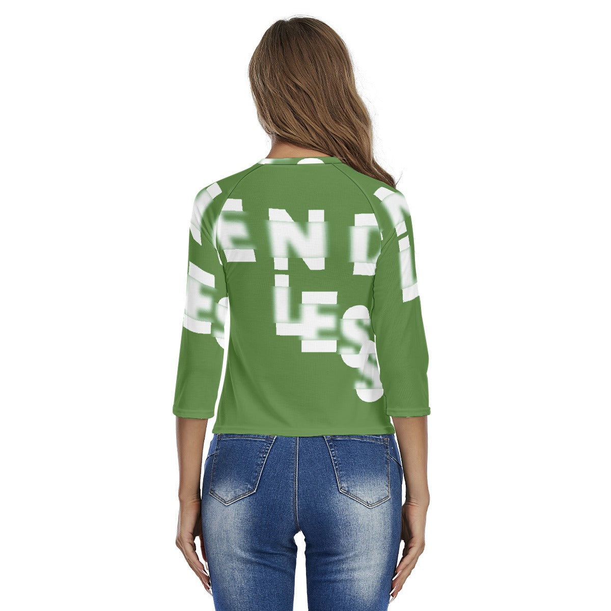 All-Over Print Women's Raglan Sleeves T-shirts