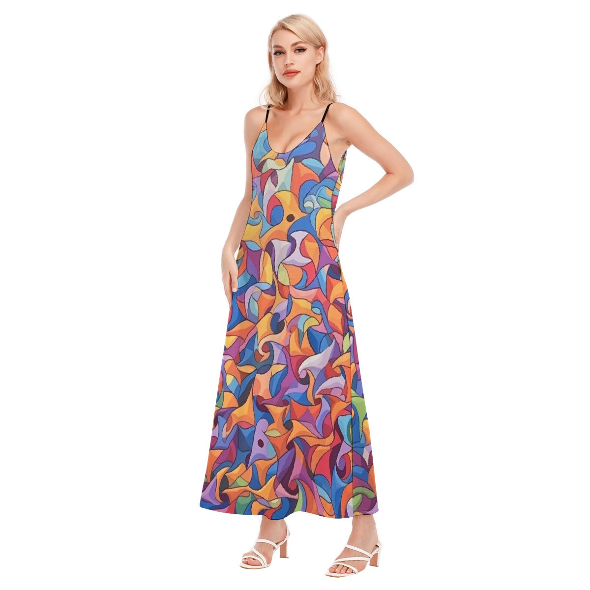 All-Over Print Women's Sling Dress