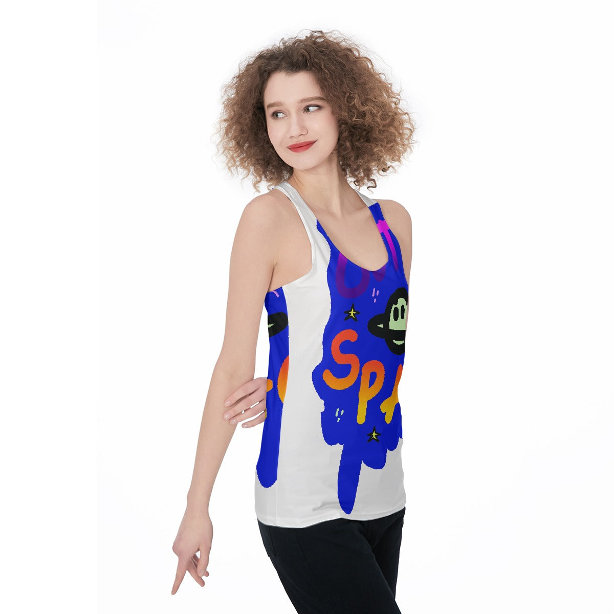 All-Over Print Women's Racerback Tank Top