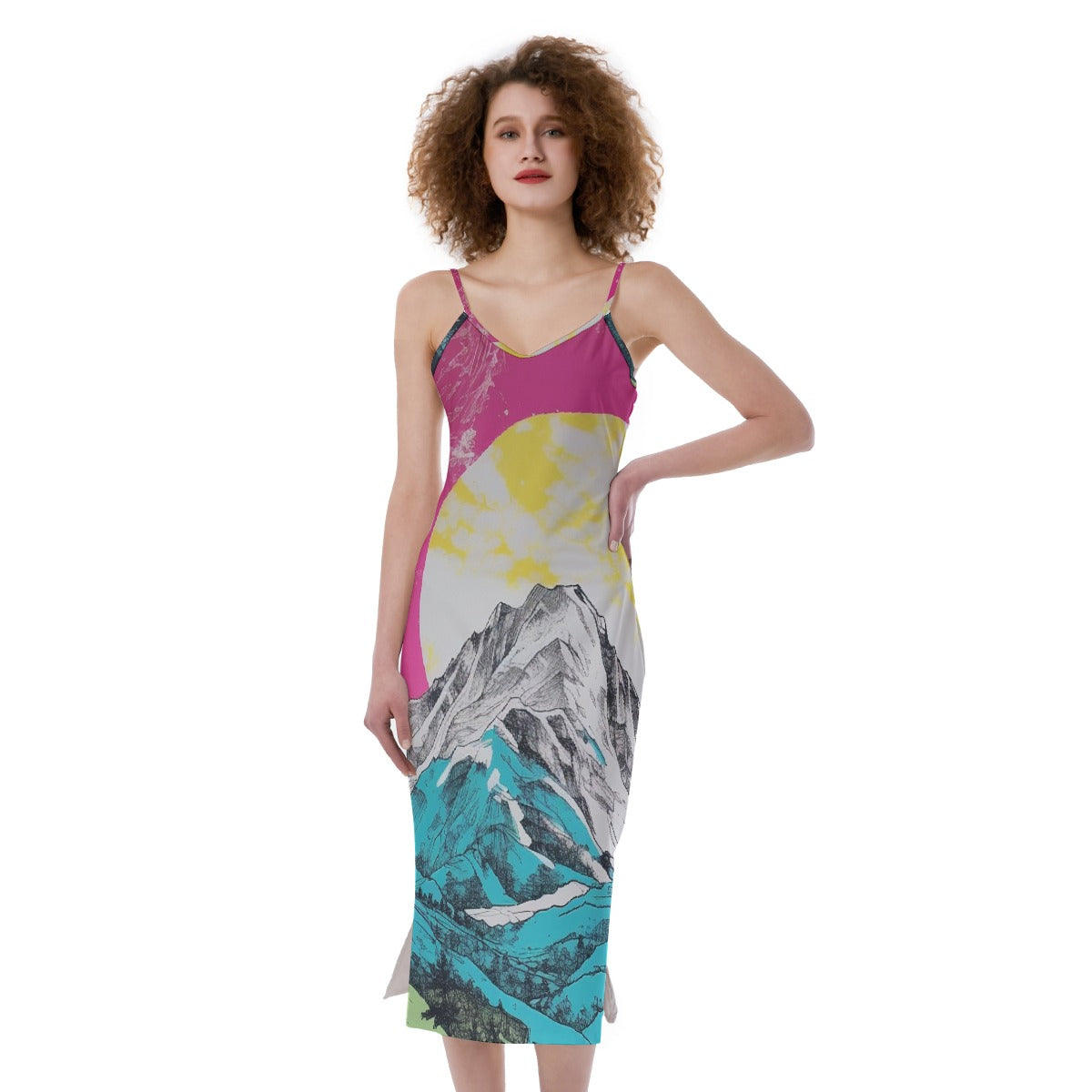 All-Over Print Women's Cami Dress