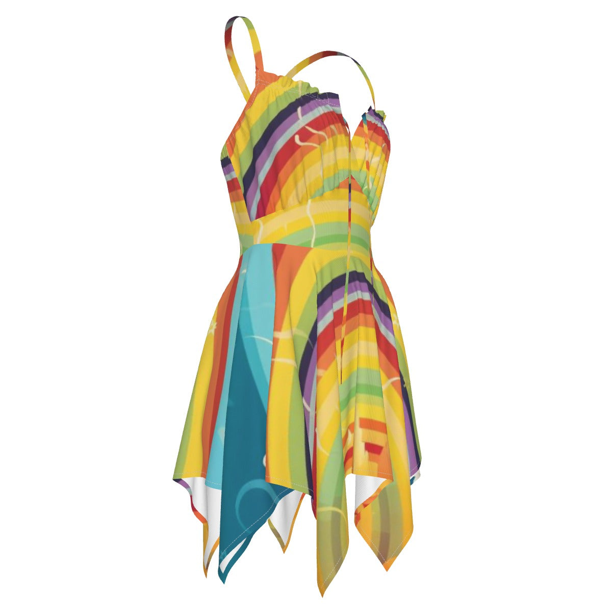 All-Over Print Women's Slip Dress