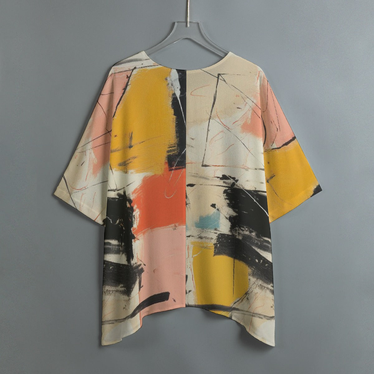 All-Over Print Women's Bat Sleeve Shirt