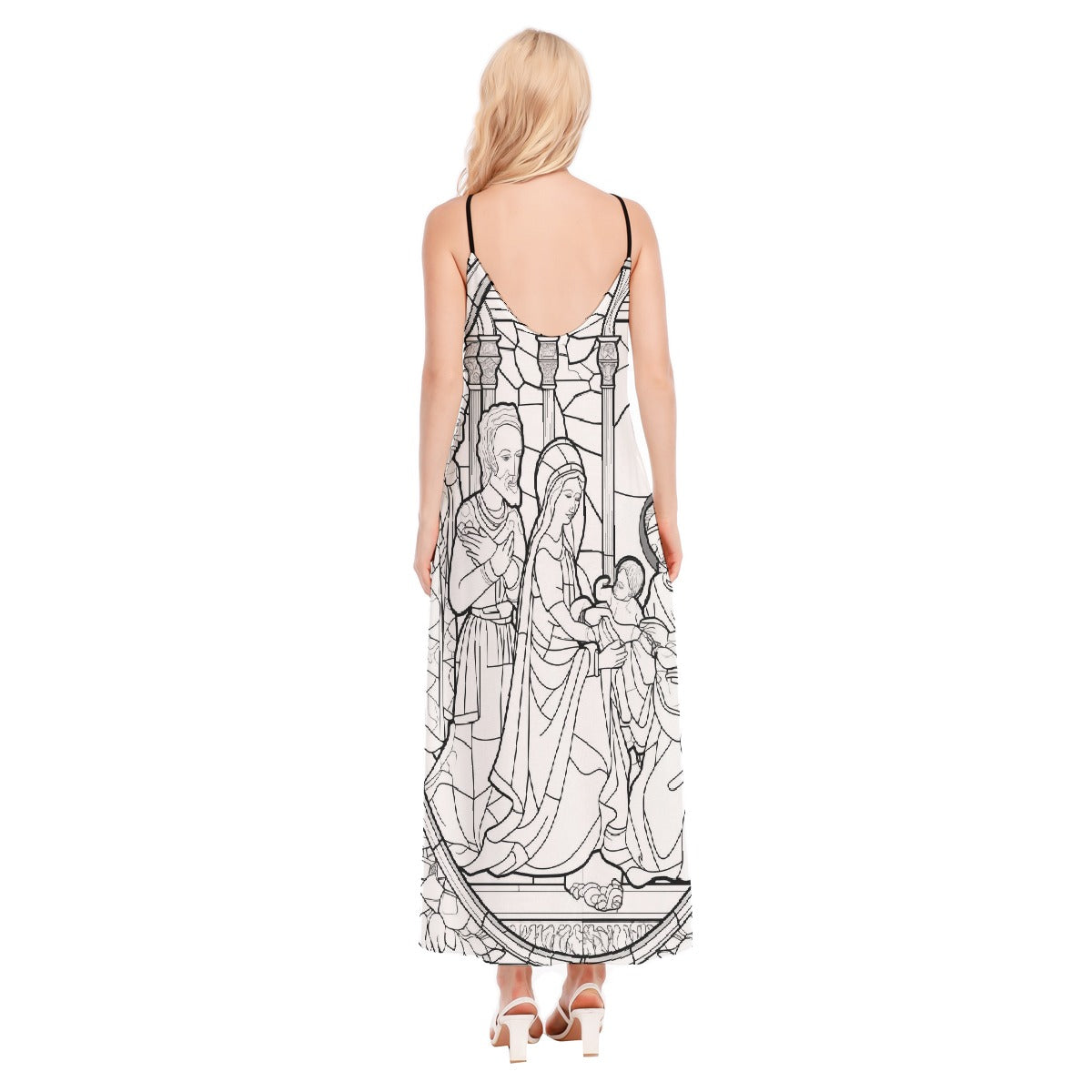 All-Over Print Women's Sling Dress