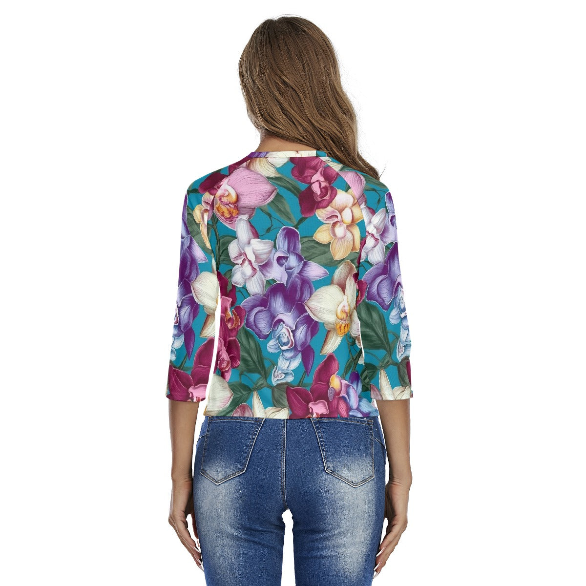 All-Over Print Women's Raglan Sleeves T-shirts
