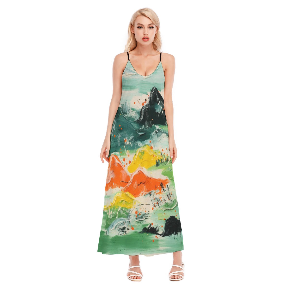 All-Over Print Women's Sling Dress