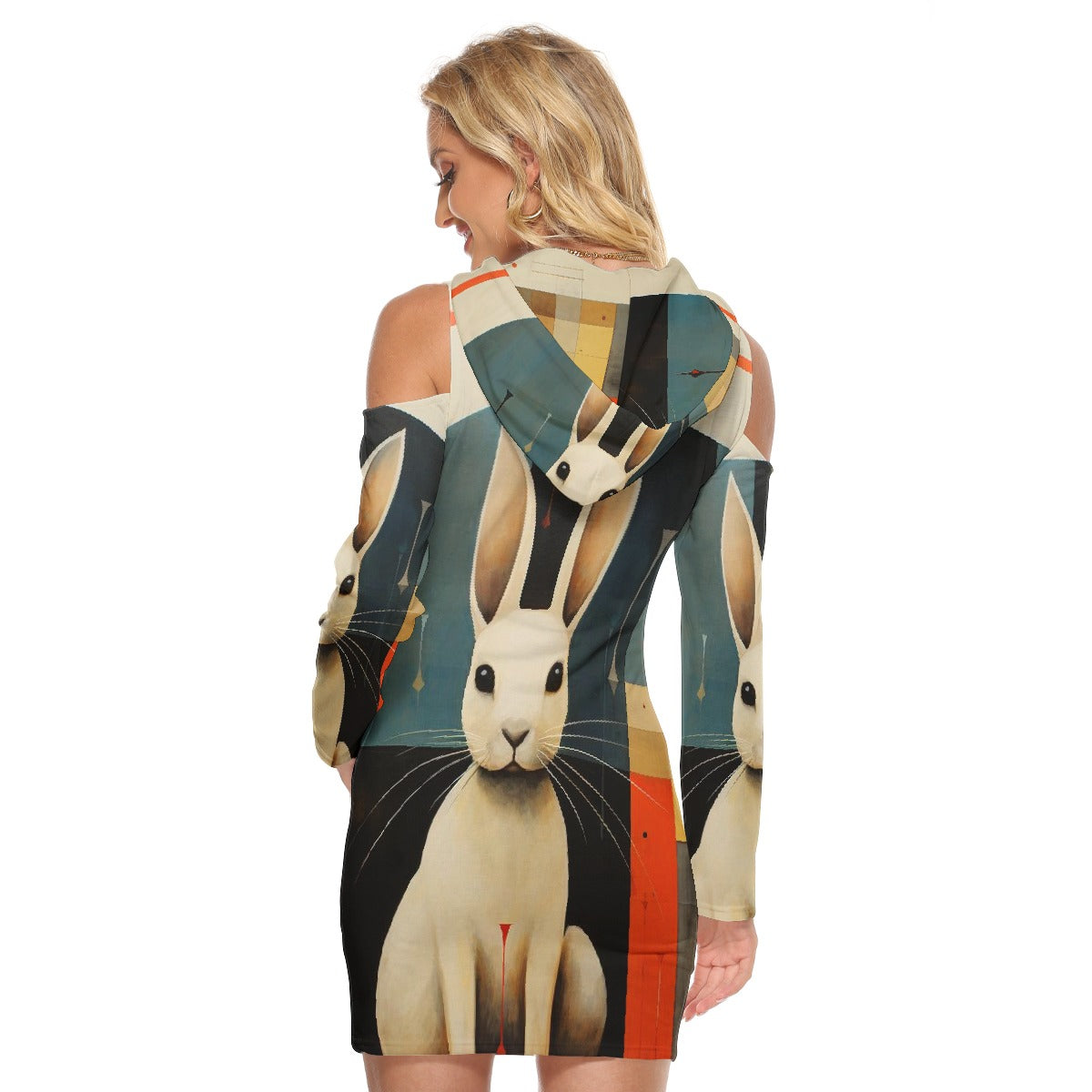 All-Over Print Women's Tight Dress