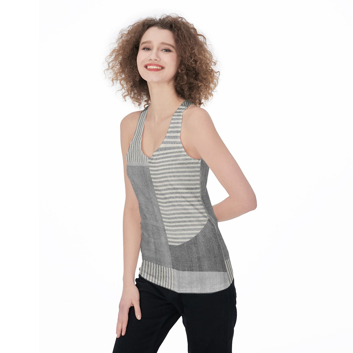 All-Over Print Women's Racerback Tank Top